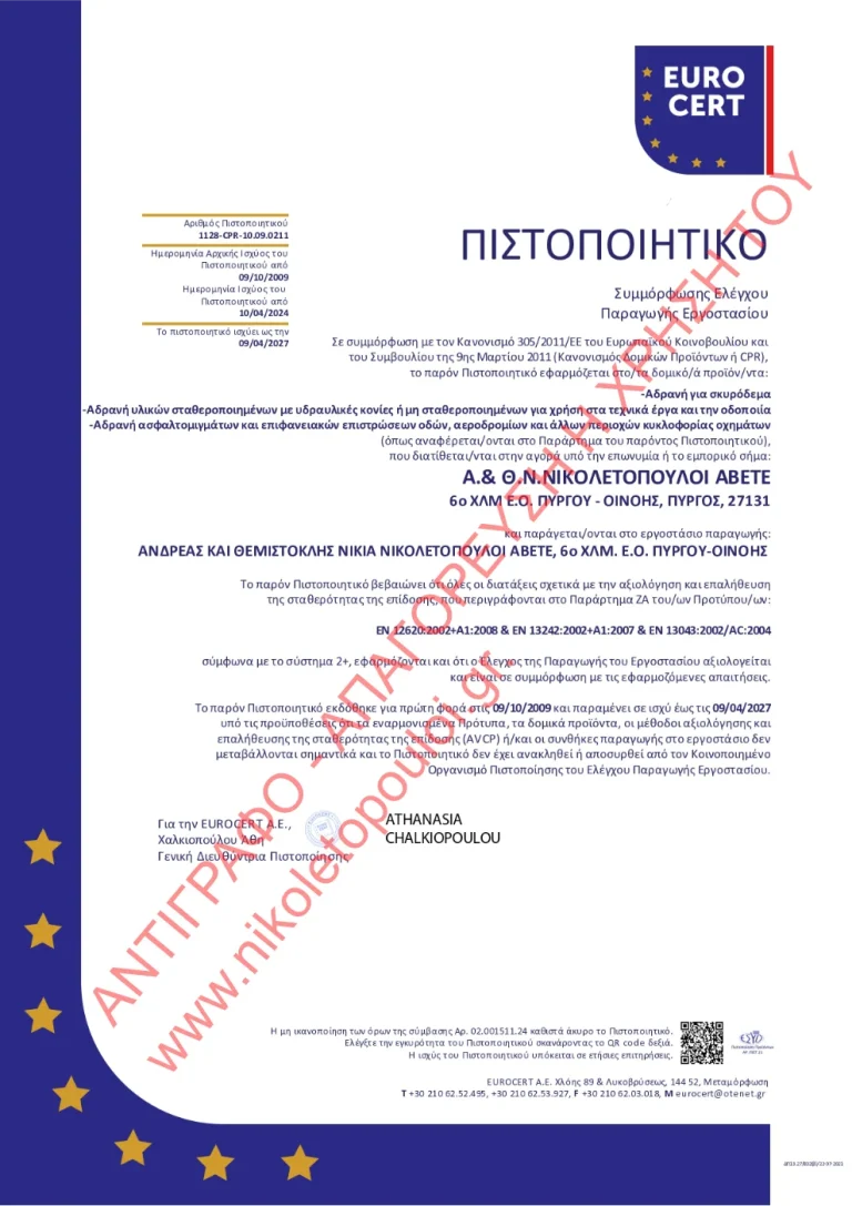 Ανδρέας & Θεμιστοκλής Νικία Νικολετόπουλοι Α.Β.Ε.Τ.Ε.
